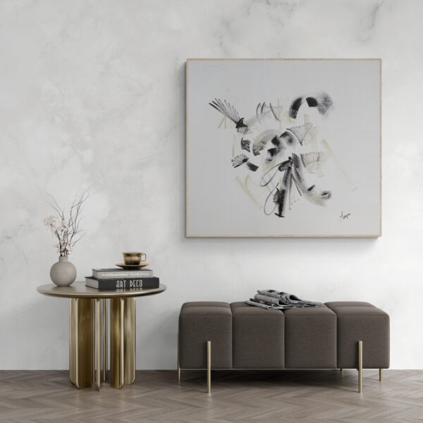 Master blaster 80x90cm - Œuvre originale