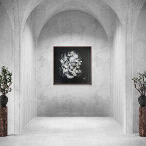 DON'T FORGET ME 80X80CM – ŒUVRE ORIGINALE