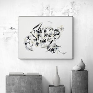 Holding back the years 80x100cm - ŒUVRE ORIGINALE