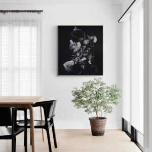 La floraison 90x80cm - Œuvre originale