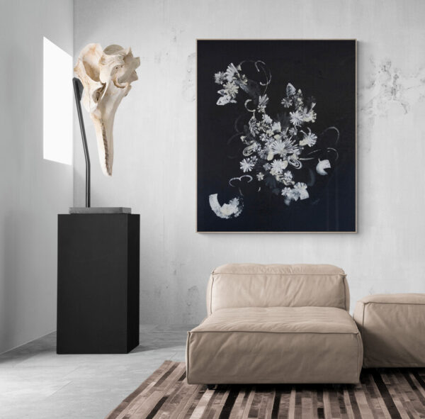 La plage 120X100CM – ŒUVRE ORIGINALE