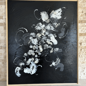 Arc-en-ciel 120x100cm - Œuvre originale